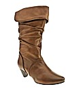 schuh Kat Collar Calf Boot