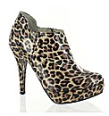 Marta Jonsson leopard patent ankle boot