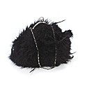 Lili Bou Feather Evening Bag