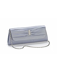Lili Bou Satin Evening Bag