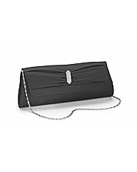Lili Bou Satin Evening Bag