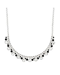 Jon Richard Crystal Cluster Necklace