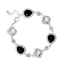 Jon Richard Jet Crystal Bracelet