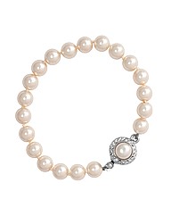 Alan Hannah Devoted Pearl Clasp Bracelet