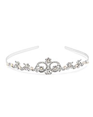 Alah Hannah Devoted Crystal Swirl Tiara