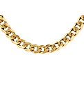 Sterling Silver Gold Plated Curb Chain