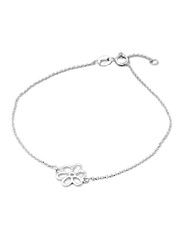 Sterling Silver Flower Bracelet
