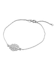 Sterling Silver Trivet Bracelet