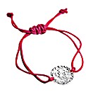 Sterling Silver Cob Web disk Bracelet