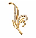 Crystal Set Brooch