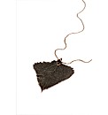 Large Vintage Copper Aspen Leaf Necklace