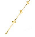 9ct YG Entwined Link Bracelet