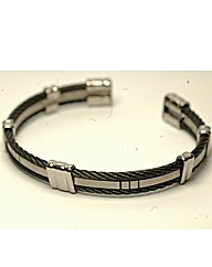 Titanium Cable Torque Bangle