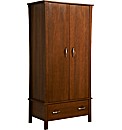 Nexus 2 Door Wardrobe / Walnut
