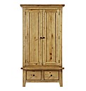 Tuscany 2 Door 2 Drawer Wardrobe