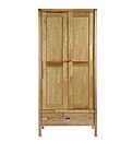 Vienna 2 Door Wardrobe / Golden Oak