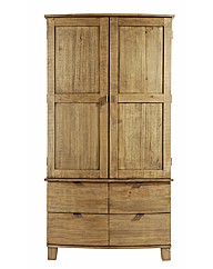 Olivia Curved 2 Door 4 Drawer Wardrobe