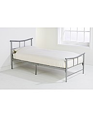 Amazon Single Bed  Silver