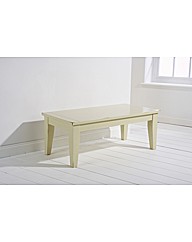 Toulouse Coffee Table  White Painted