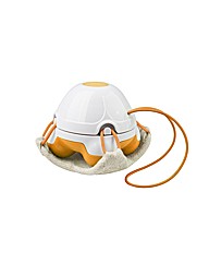 Hand Massager with Loofah Pad orange