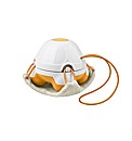 Hand Massager with Loofah Pad orange