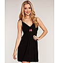 D-E Bow Jersey Chemise