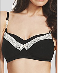 Midnight Breeze Cotton Nursing Bra
