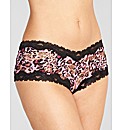 Ooh La La Print Leopard Lace Short