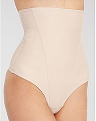 Essential shaping high waisted thong