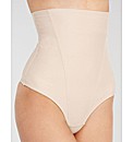 Essential shaping high waisted thong