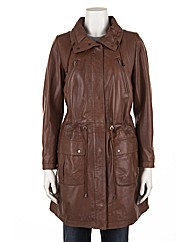 Woodland 3/4 Drawstring Parka