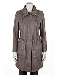 Woodland 3/4 Drawstring Parka