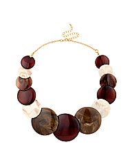 Mood Tribal Disc Necklace