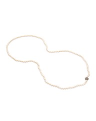 Mood Pearl Necklace with Crystal Station