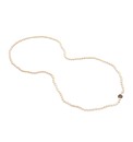 Mood Pearl Necklace with Crystal Station