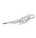 Mood Pearl Crystal Flower Hair Slide