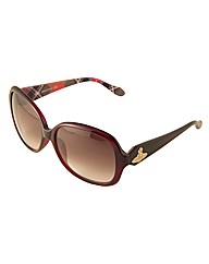 Vivienne Westwood rounded deep sunglass