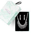 Mood Crystal Stick Bib Necklace