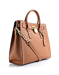 Michael Kors Saffiano Hamilton Handbag