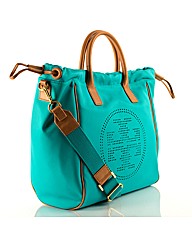 Tory Burch Small Perf Drawstring Handbag