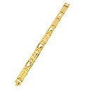 Gold Plated Love Message Bracelet
