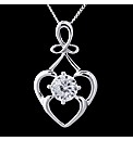 Silver and CZ Pendant