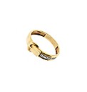 9ct Yellow Gold Ladies Buckle Ring