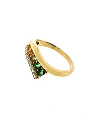 9ct Yellow Gold Passion Topaz Ring