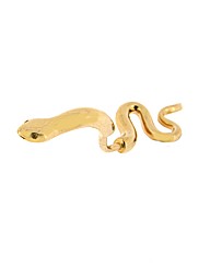 9ct Yellow Gold Snake Navel Bar
