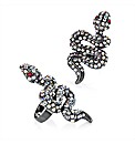 Siam Red Colour Snake Ring