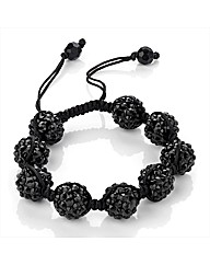 Black Coloured Ball Bracelet