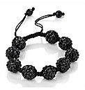 Black Coloured Ball Bracelet