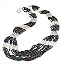 Black Seed Bead Necklace