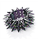 Black Stud Elasticated Bracelet